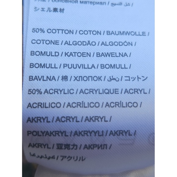 FARM RIO striped crocheted belted knit button‎ front elbow sleeves handmade Sz M - Picture 8 of 9